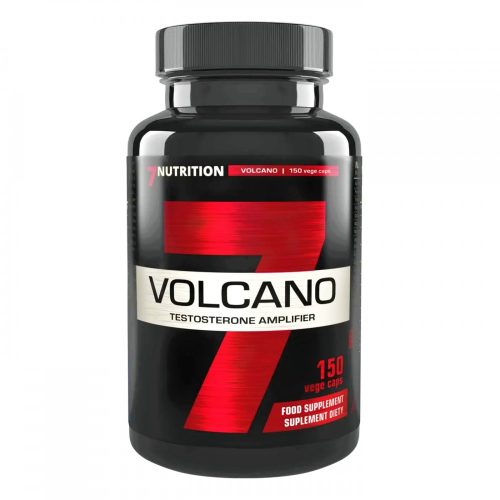 VOLCANO™ - Fokozott Tesztoszteron, Libidó, Növekedési Hormon & IGF1 Szint - 150 Vegán Kapszula - 7Nutrition