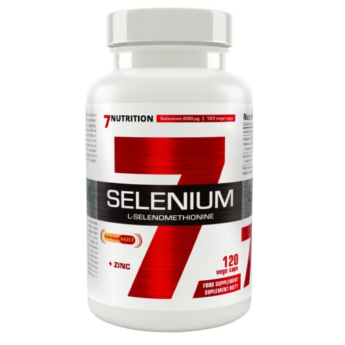 SELENIUM + ZINC - Szerves Szelén + Cink Citrát - Maximális Felszívódás - 120 Növényi Kapszula - 7Nutrition