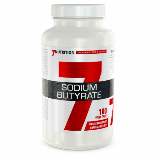 SODIUM BUTYRATE - Erősebb Bélfalak, Bélrendszer & Immunrendszer - Nagy Dózisú Nátrium-Butirát - 60 Kapszula - 7Nutrition